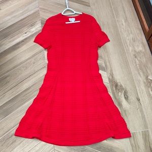 Kate Spade Red Stretch Knit Dress.  Size XL.